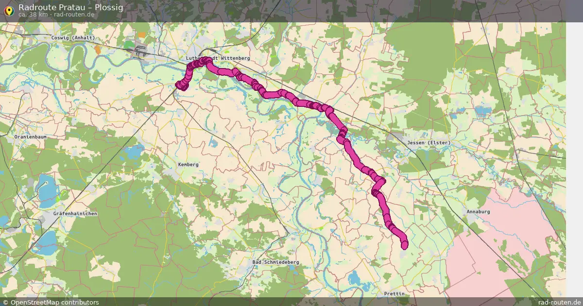 Radtour Pratau – Plossig