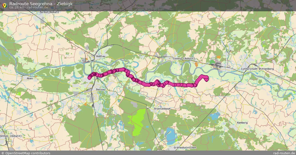Radtour Seegrehna – Ziebigk