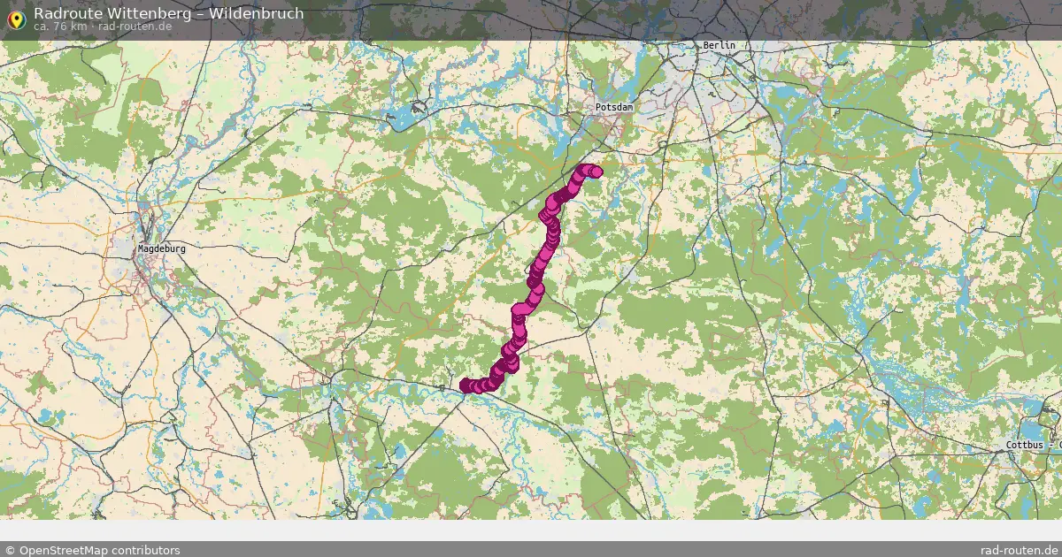 Radtour Wittenberg – Wildenbruch