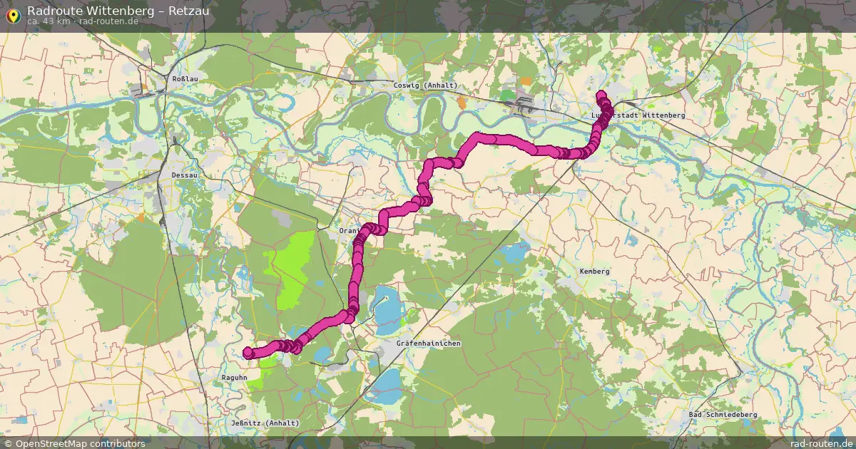 Radtour Wittenberg – Retzau