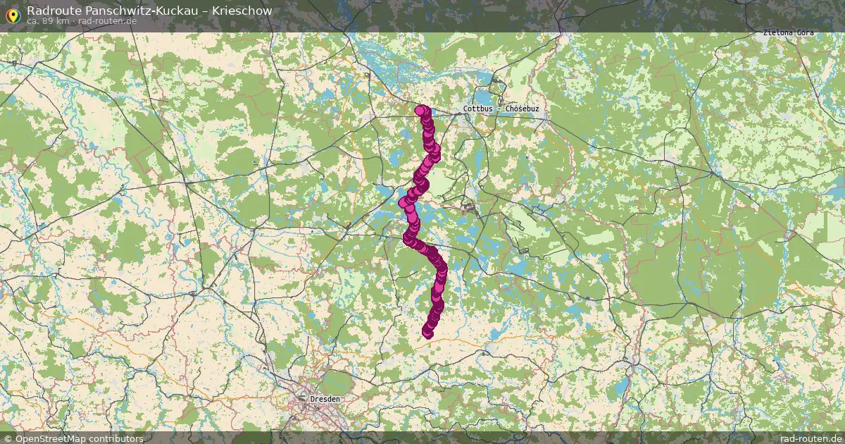 Radtour Panschwitz-Kuckau – Krieschow