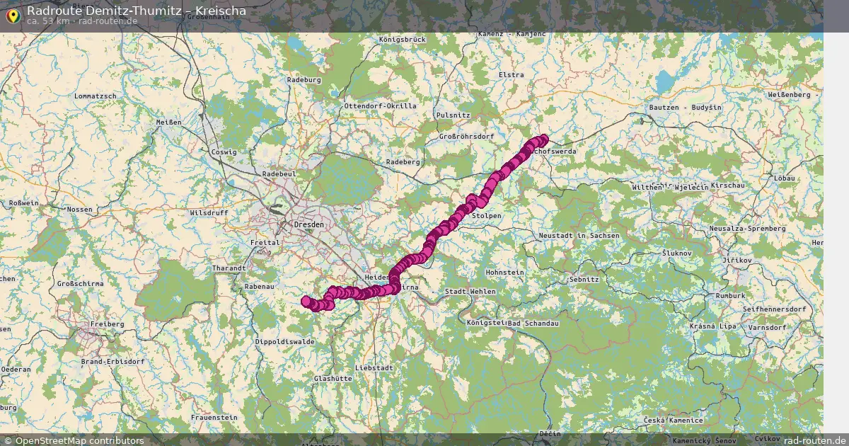 Radtour Demitz-Thumitz – Kreischa