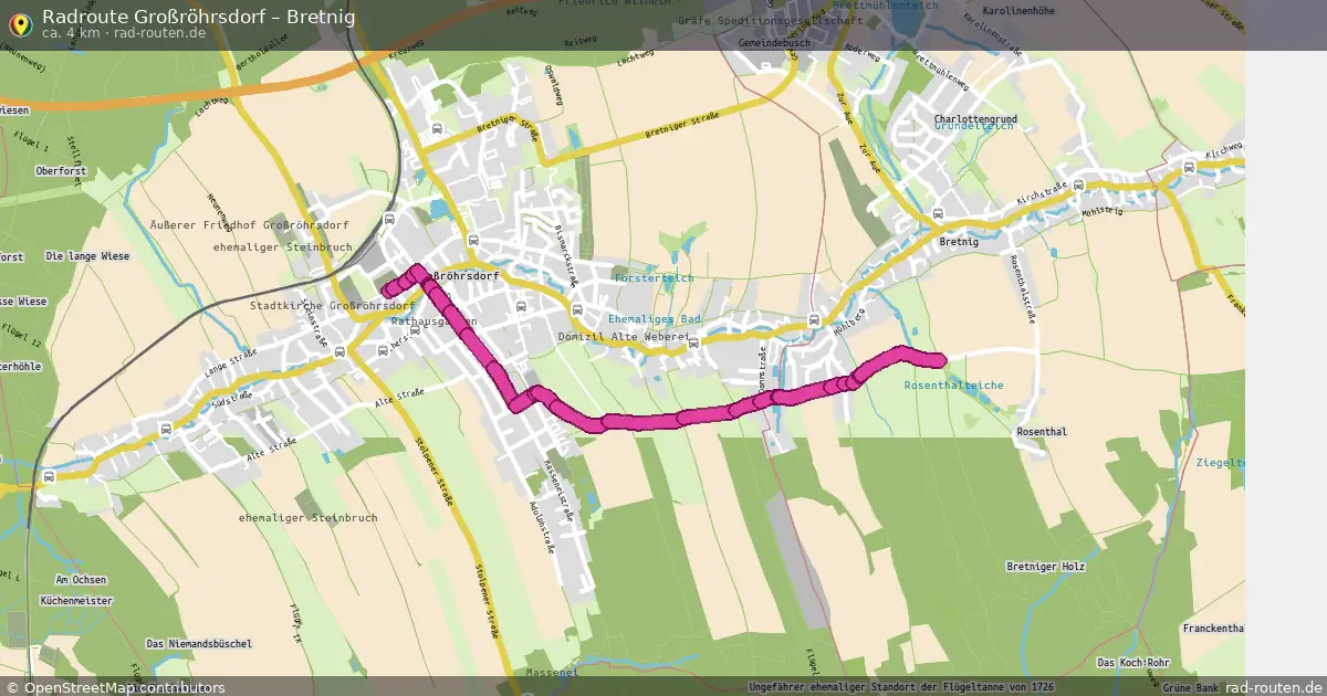Radtour Großröhrsdorf – Bretnig