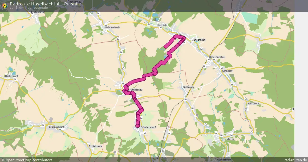 Radtour Haselbachtal – Pulsnitz