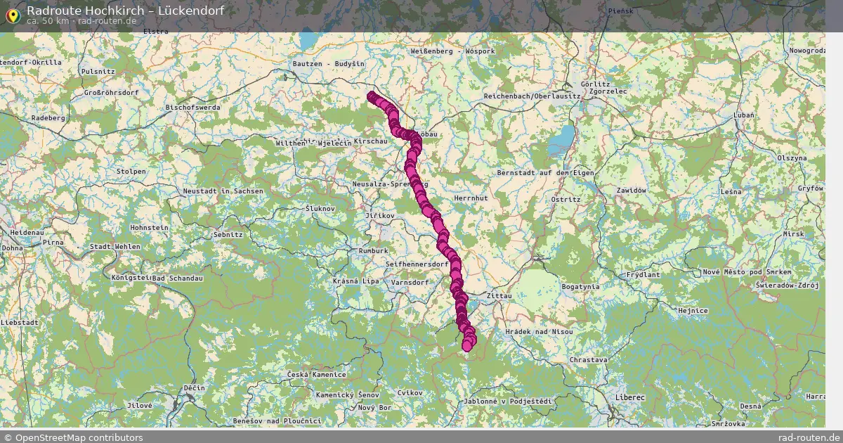 Radtour Hochkirch – Lückendorf