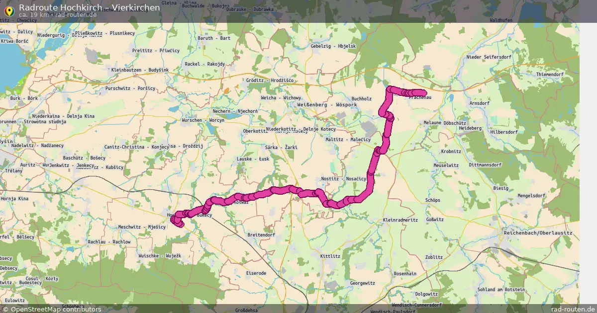 Radtour Hochkirch – Vierkirchen
