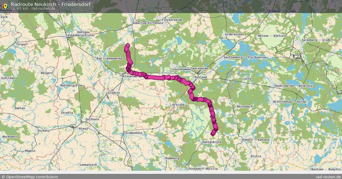 Radtour Neukirch – Friedersdorf