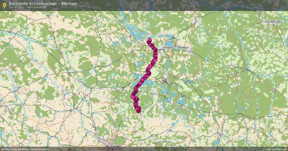 Radtour Schönteichen – Werben