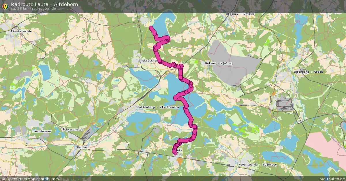 Radtour Lauta – Altdöbern