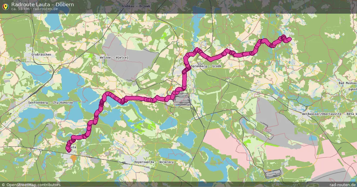 Radtour Lauta – Döbern