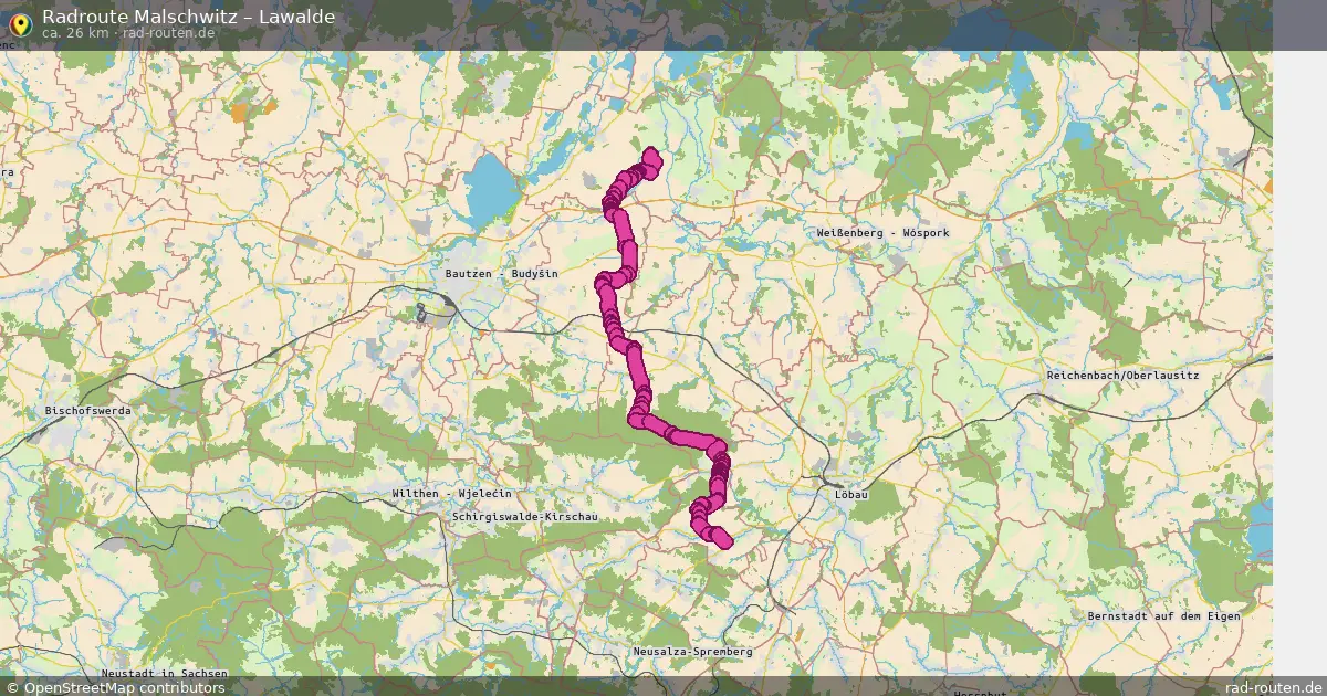 Radtour Malschwitz – Lawalde