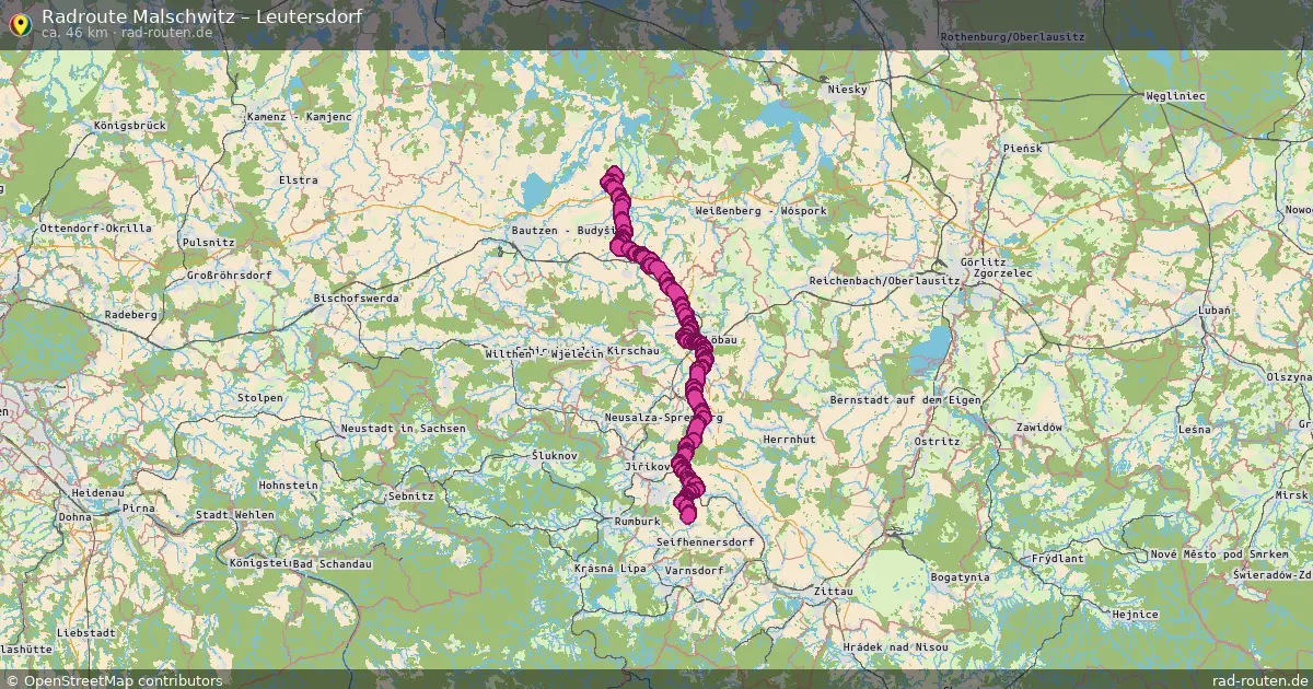 Radtour Malschwitz – Leutersdorf
