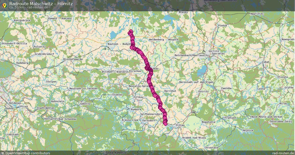 Radtour Malschwitz – Hörnitz