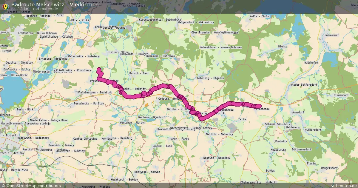Radtour Malschwitz – Vierkirchen