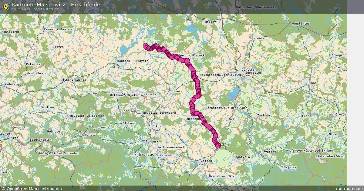 Radtour Malschwitz – Hirschfelde