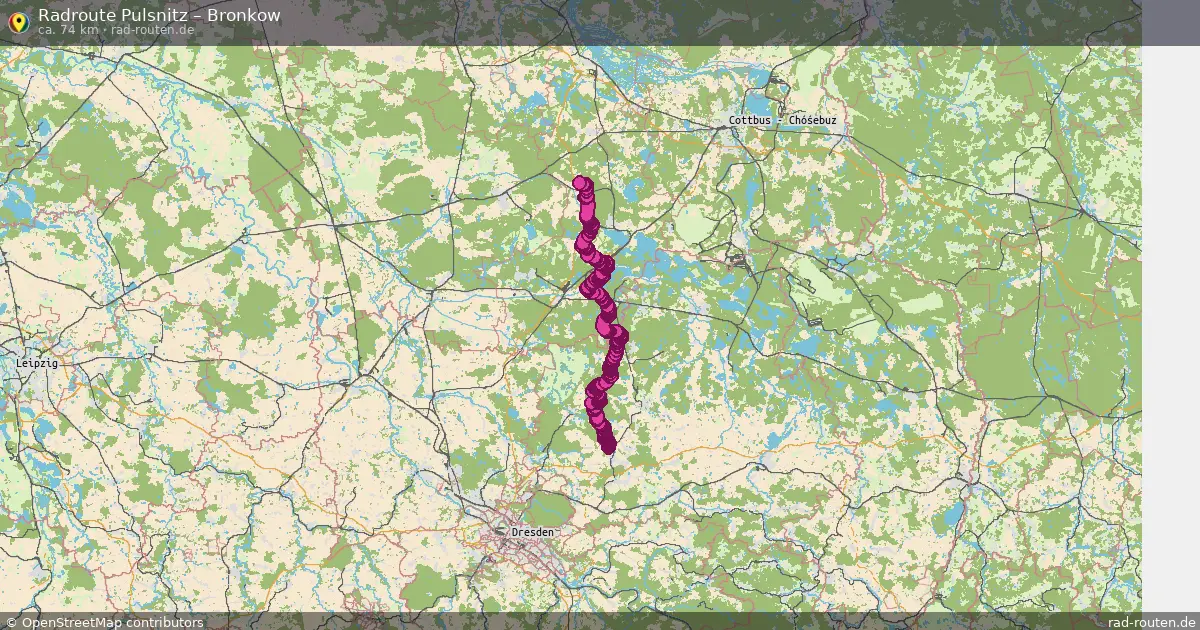 Radtour Pulsnitz – Bronkow