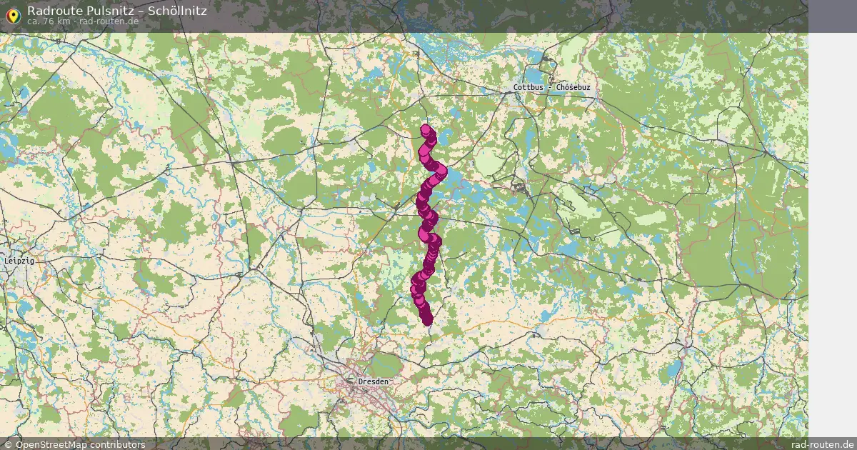 Radtour Pulsnitz – Schöllnitz