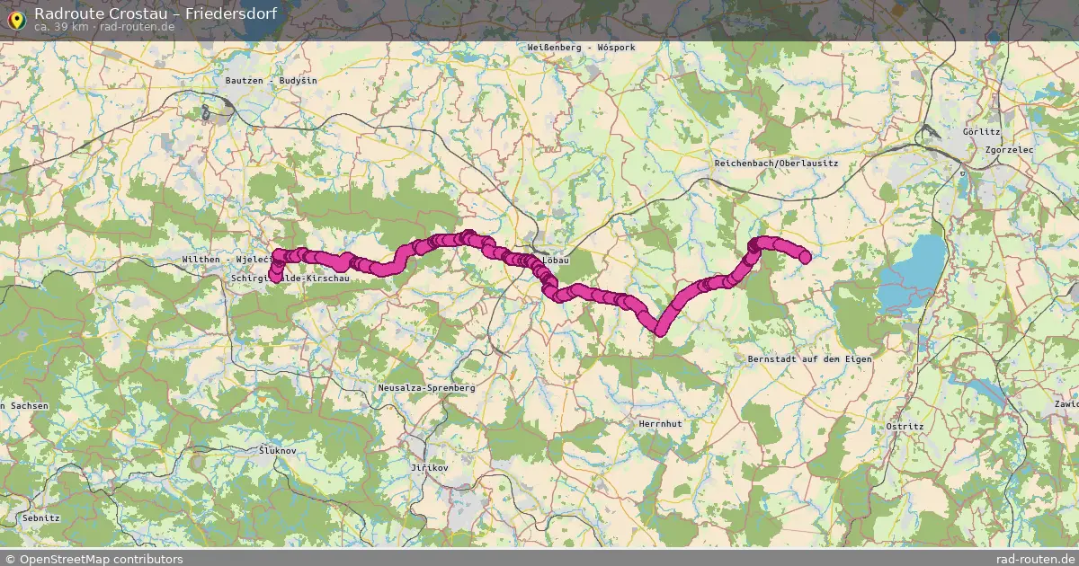Radtour Crostau – Friedersdorf