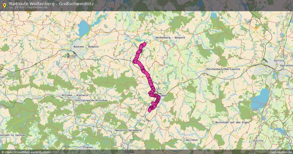 Radtour Weißenberg – Großschweidnitz