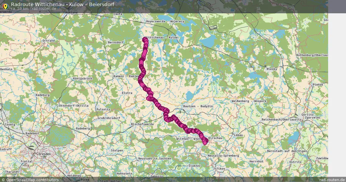 Radtour Wittichenau - Kulow – Beiersdorf