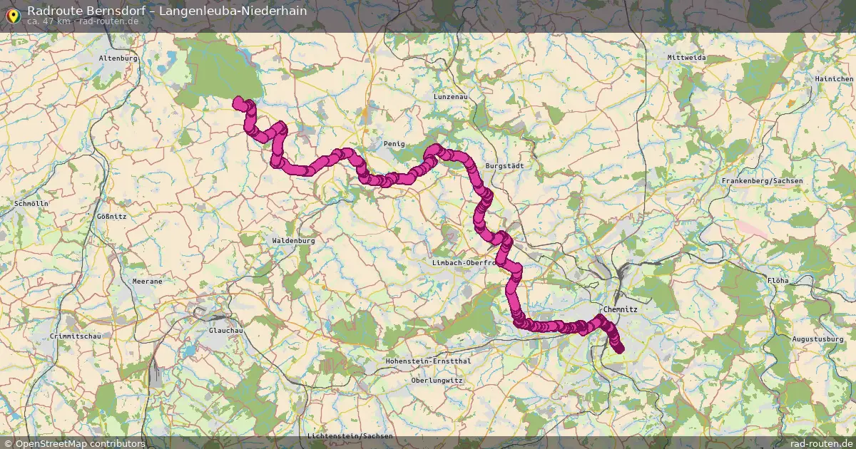 Radtour Bernsdorf – Langenleuba-Niederhain