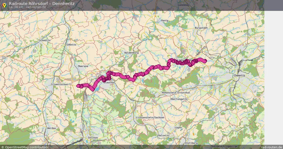 Radtour Röhrsdorf – Dennheritz