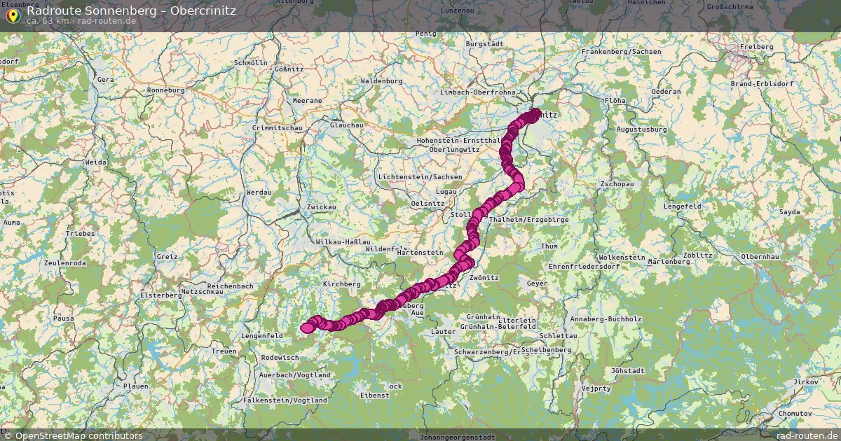 Radtour Sonnenberg – Obercrinitz