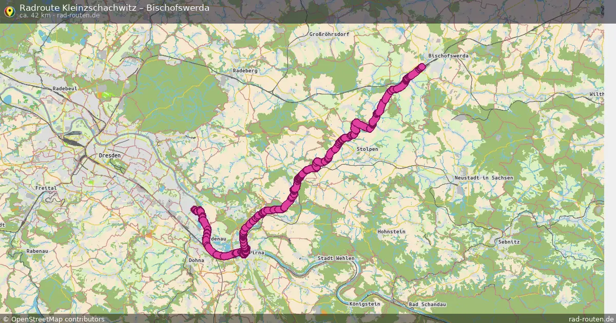 Radtour Kleinzschachwitz – Bischofswerda