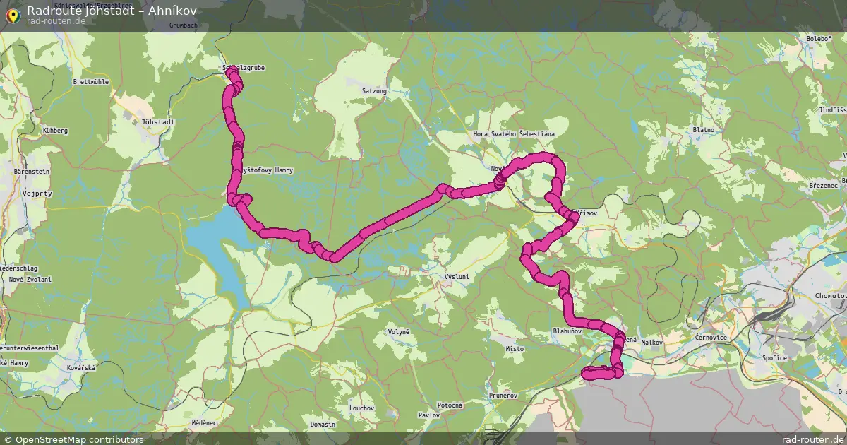 Radtour Jöhstadt – Ahníkov