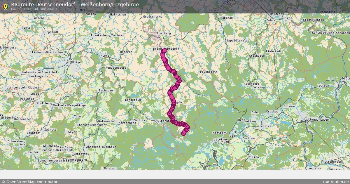 Radtour Deutschneudorf – Weißenborn Erzgebirge