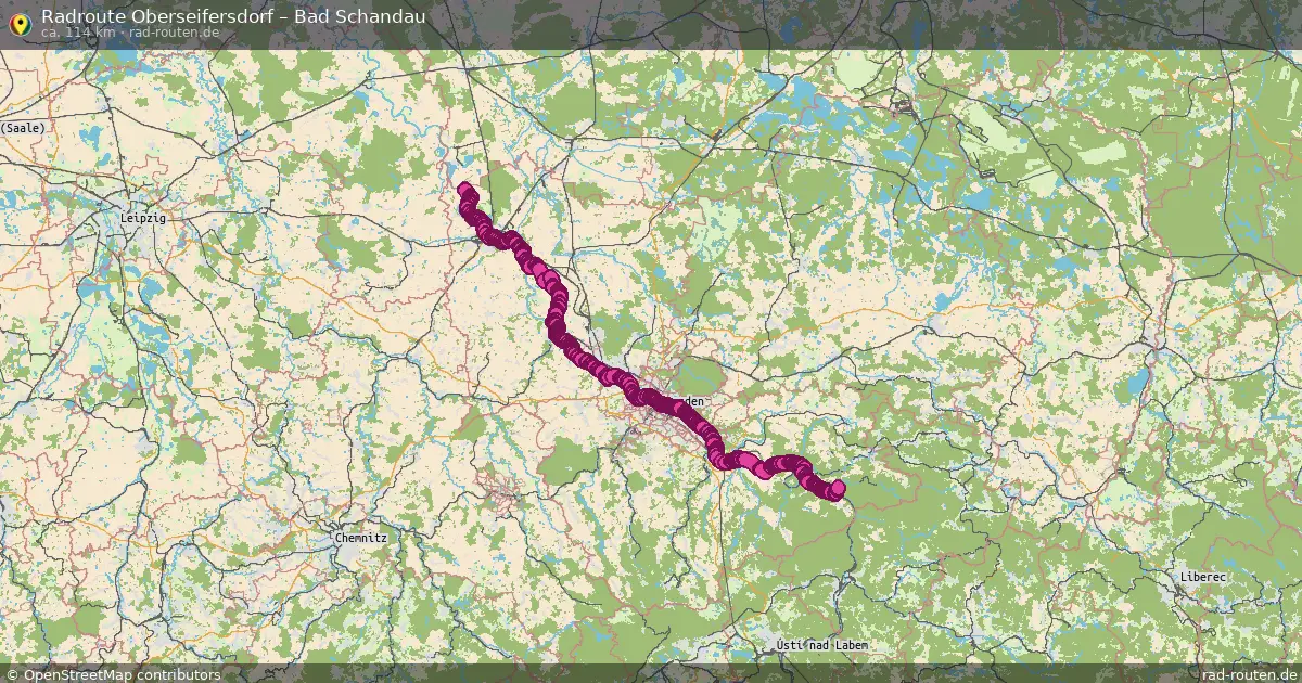 Radtour Oberseifersdorf – Bad Schandau