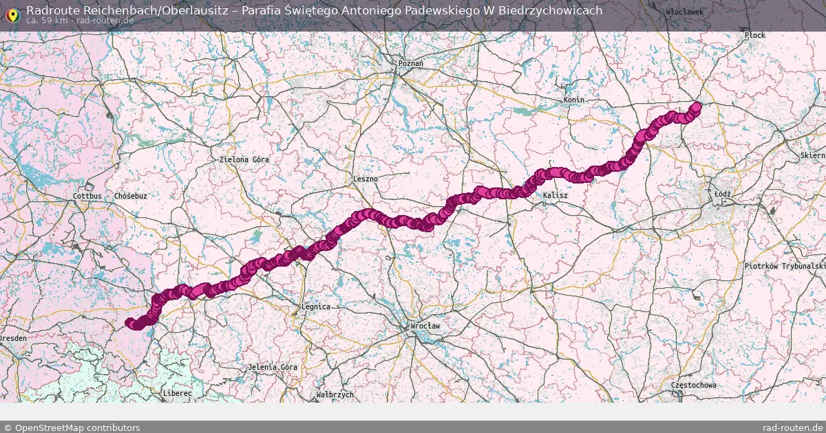 Radtour Reichenbach Oberlausitz – Parafia Świętego Antoniego Padewskiego W Biedrzychowicach