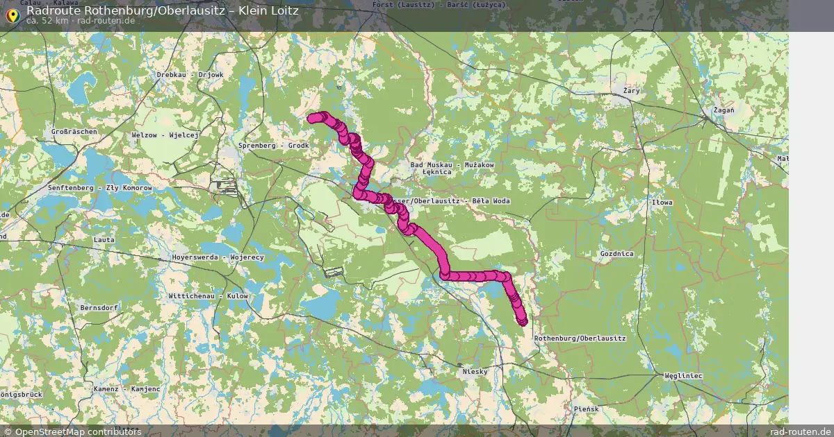 Radtour Rothenburg Oberlausitz – Klein Loitz