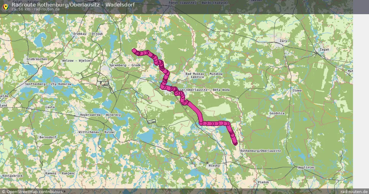 Radtour Rothenburg Oberlausitz – Wadelsdorf