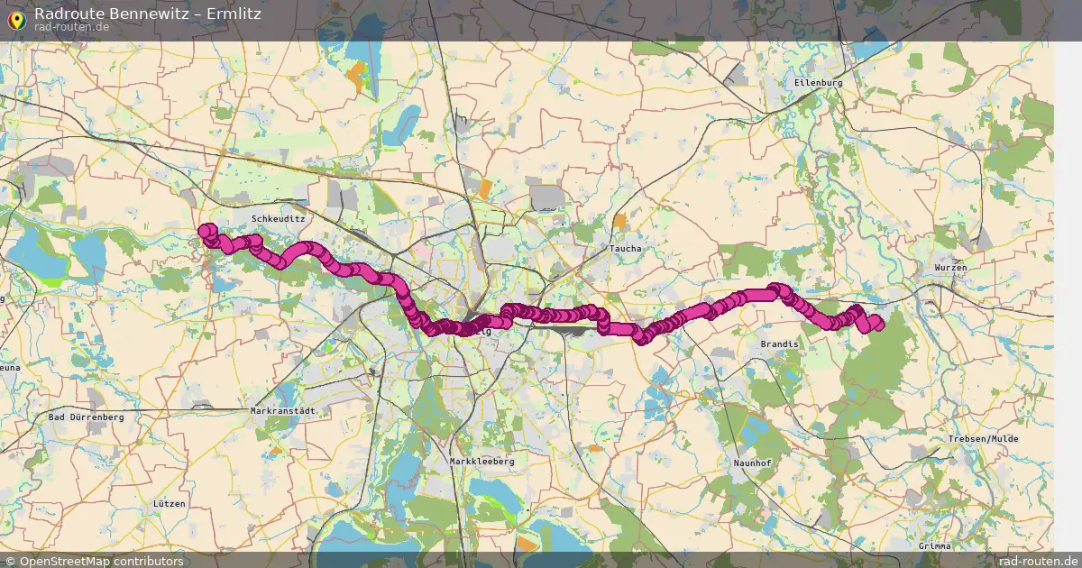 Radtour Bennewitz – Ermlitz
