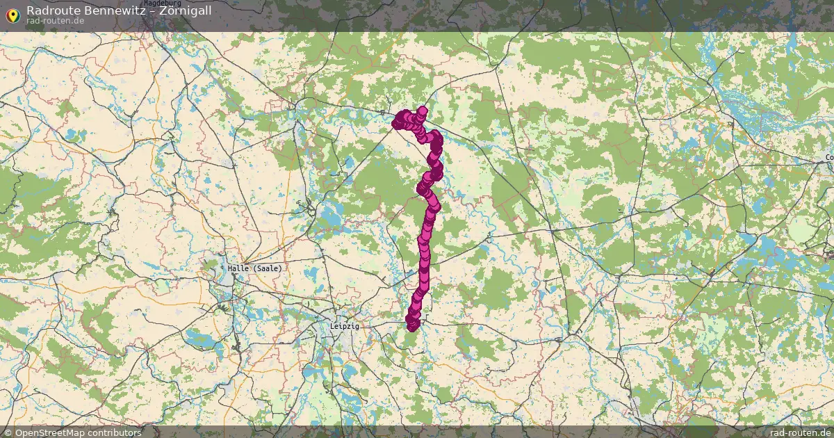 Radtour Bennewitz – Zörnigall