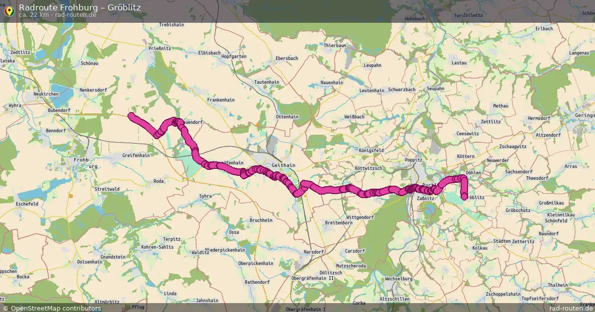 Radtour Frohburg – Gröblitz