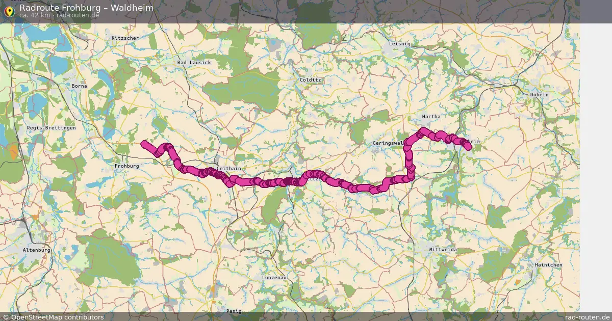 Radtour Frohburg – Waldheim