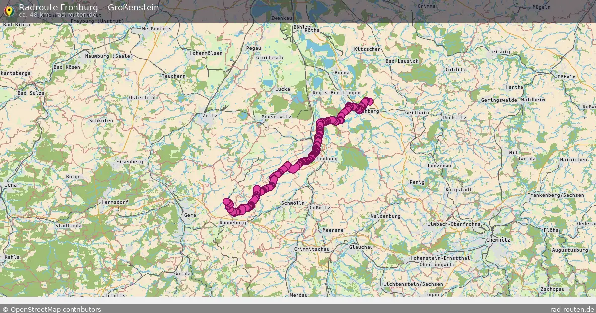 Radtour Frohburg – Großenstein