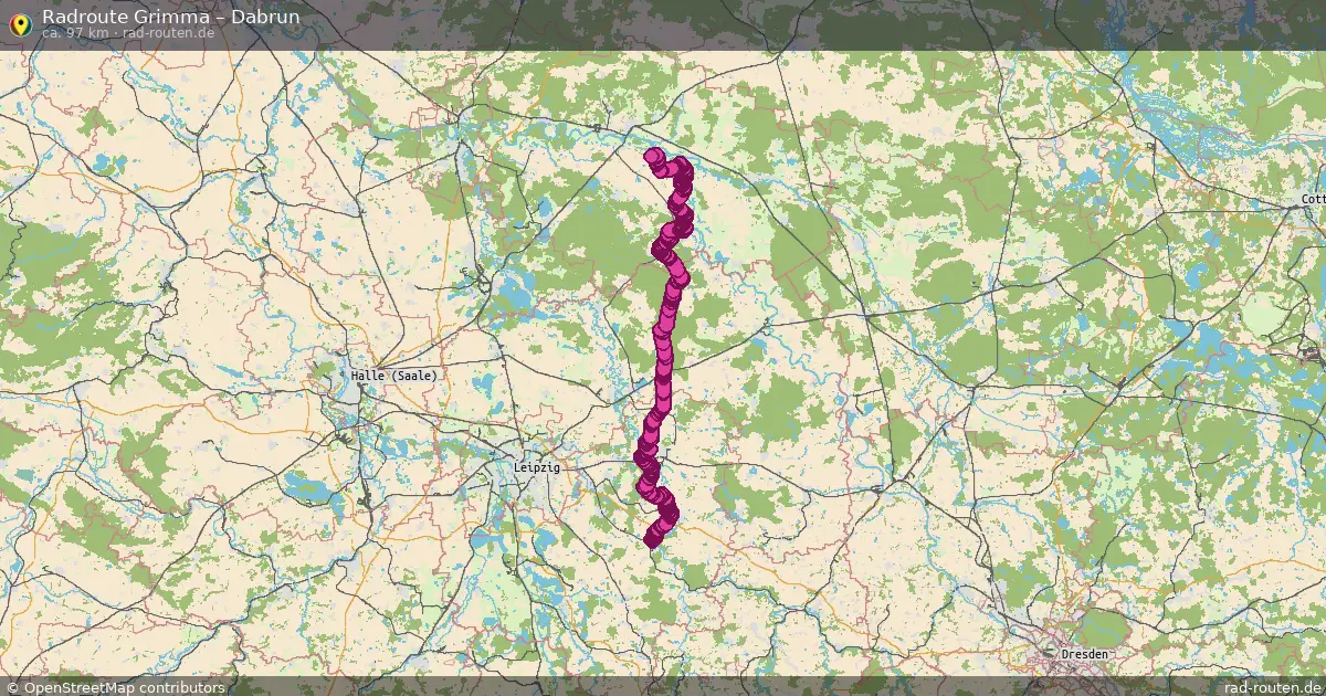 Radtour Grimma – Dabrun