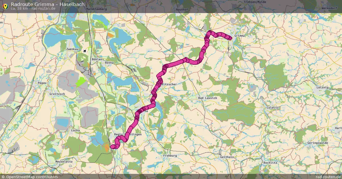 Radtour Grimma – Haselbach