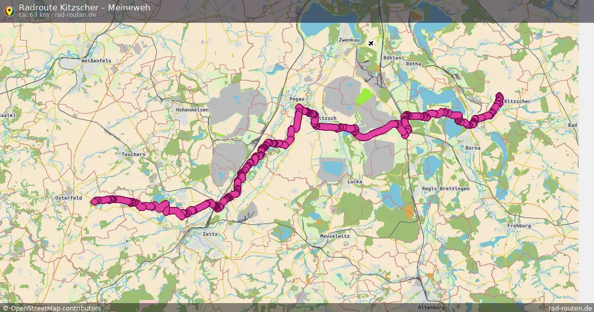 Radtour Kitzscher – Meineweh