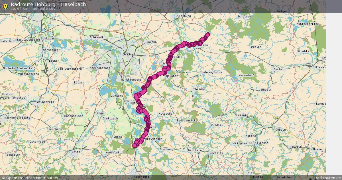 Radtour Hohburg – Haselbach