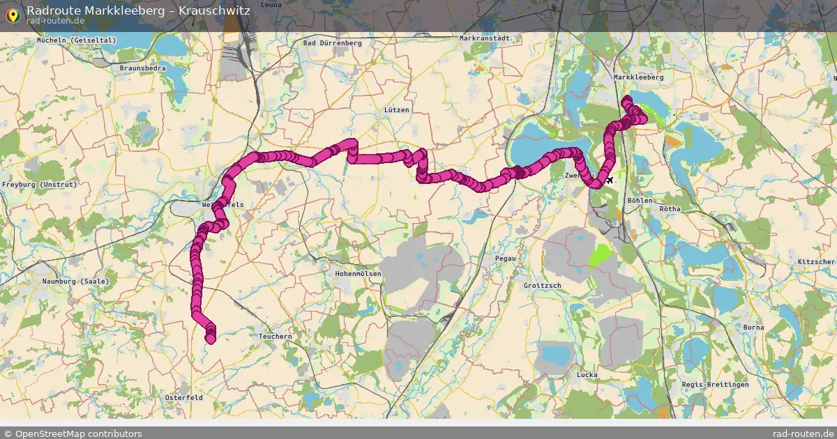 Radtour Markkleeberg – Krauschwitz
