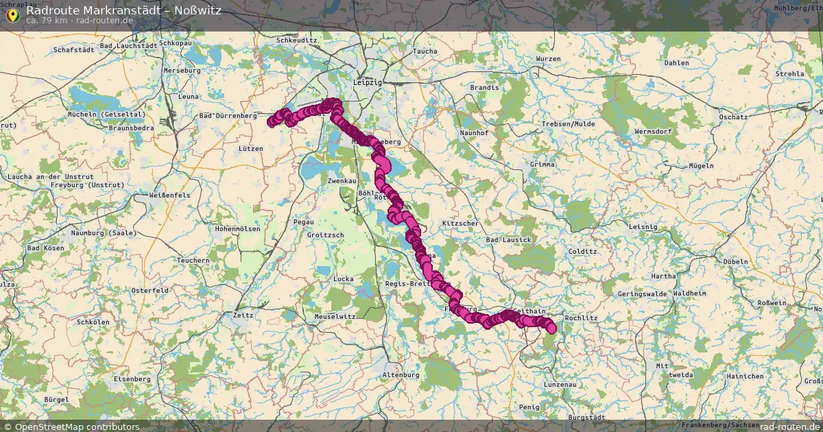Radtour Markranstädt – Noßwitz