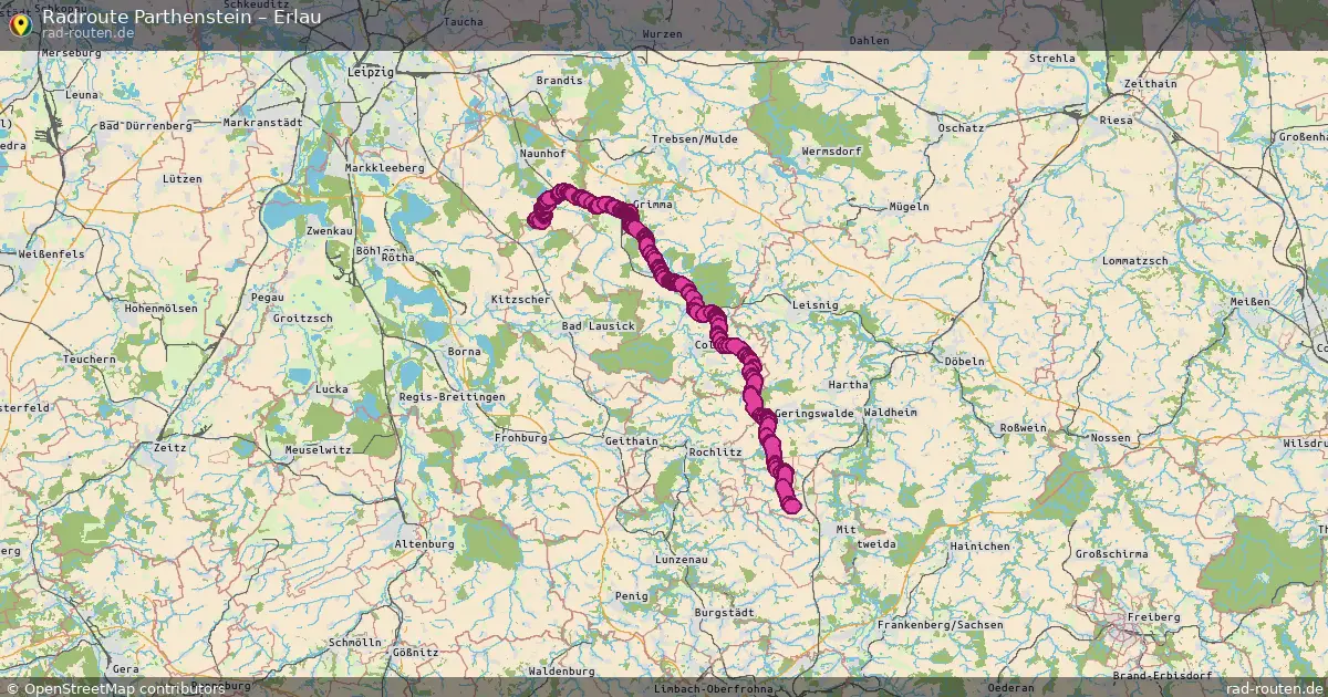 Radtour Naunhof – Erlau