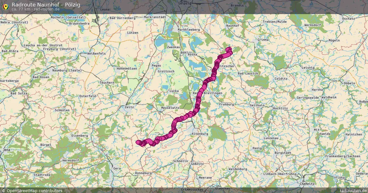 Radtour Naunhof – Pölzig