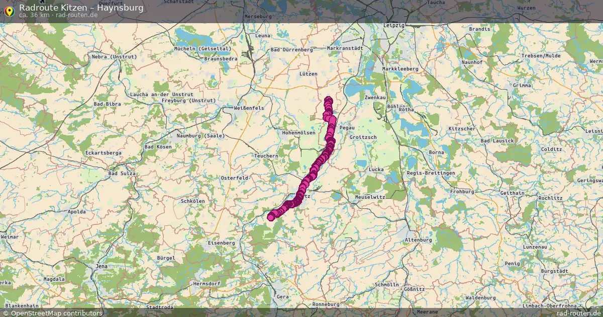 Radtour Kitzen – Haynsburg