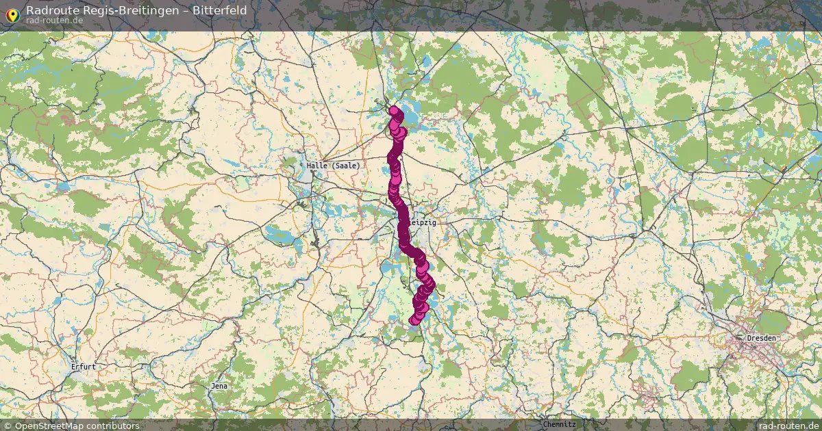 Radtour Regis-Breitingen – Bitterfeld