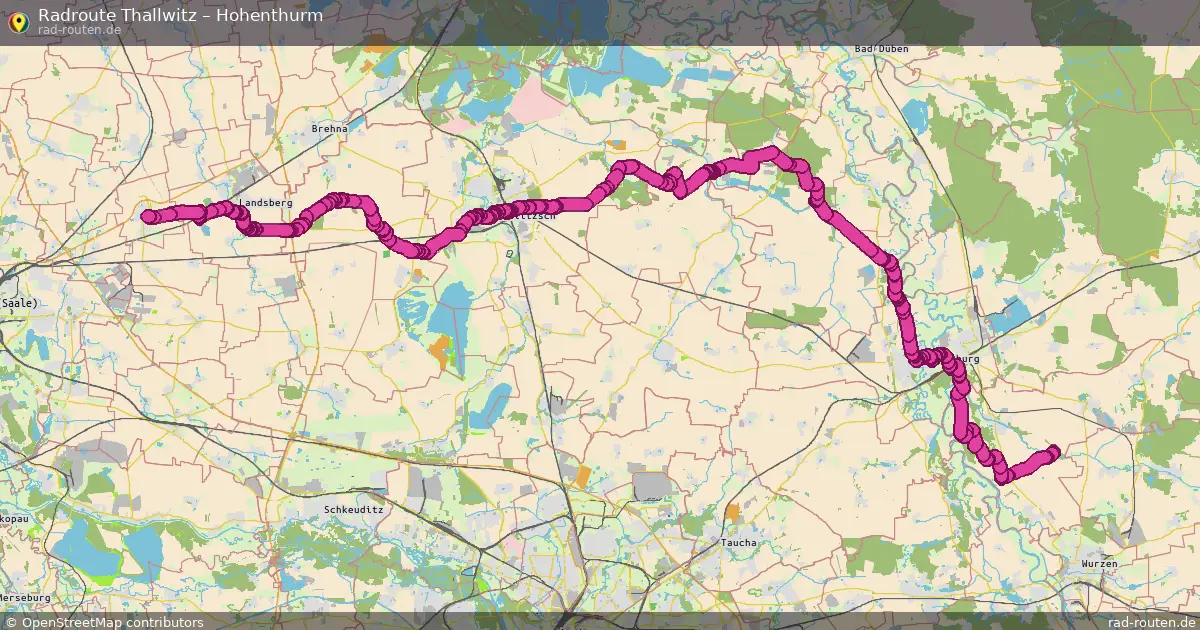 Radtour Thallwitz – Hohenthurm